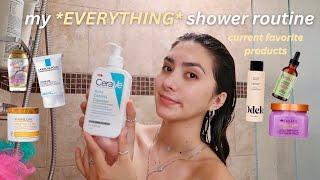 my *EVERYTHING* shower routine 🫧‍️ haircare, skincare,bodycare + more!