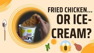 Ice Cream That Looks Like Fried Chicken?! You Won’t Believe This!