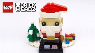 Santa Claus 40274 Speed Build - LEGO BrickHeadz 2018 #shorts