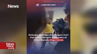 Digerebek saat Selingkuh dengan Istri Polisi, Oknum Perwira Ngumpet di Plafon #iNewsPagi 25/06