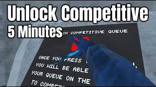 How to UNLOCK COMPETITIVE QUE In Gorilla Tag In Under 5 MINUTES!!!
