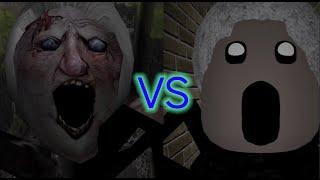 Granny All Chapters vs Roblox Granny: Multiplayer All Chapters Jumpscare Battle
