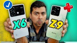 iQOO Z9 vs POCO X6 : Full Comparison - Don't Buy Wrong!