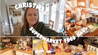 Xmas Grocery Haul | Supermarket food haul | Clarke Life