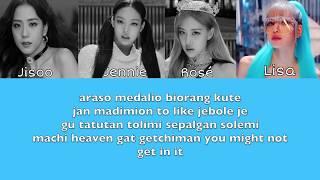 Blackpink - Kill this love letra facil (facil pronunciacion)