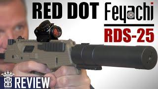 Feyachi RDS-25  30€ Rotpunktvisier 4MOA Red Dot Review Airsoft Deutsch