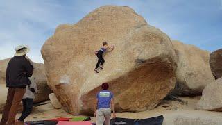 Stem Gem****  (V4) Send + Downclimb - Joshua Tree