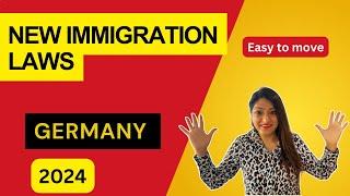 NEW Immigration Laws - Germany 2024 | Good NEWS For Students & Working Professionals 