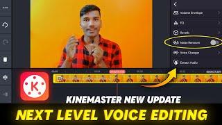 KineMaster Biggest Update | How To Remove Noise From Video & Audio In KineMaster