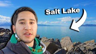 Great Salt Lake - The SALTIEST LAKE in the USA | The Great Salt Lake | Magna Utah | Salt Lake City