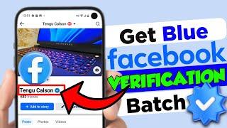 How to Verify Facebook Account with BlueBadge 2024 Blue Verify Facebook Profile