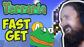 Forsen Reacts To OKAYEG GUY (Udisen) - Terraria how to get Flinx Staff (EASY) (2022)