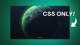 HTML and CSS Project Tutorial: Pure CSS Image Slider