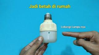 Buruan cari bekas lampu seperti ini, lalu lobangi