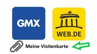 Digitale Visitenkarte bei web.de & gmx.de
