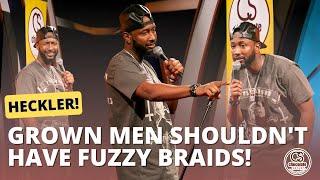 Grown Men Shouldn't Have Fuzzy Braids - Comedian James Davis #comedy #roast