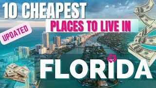 10 cheapest places to live in Florida I've got them all!