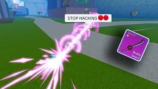 Destroying Players With The Aimbot Buddy Sword In Blox Fruits