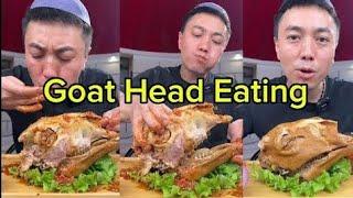 Goat Head Eating |Goat Head Mukbang