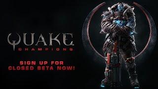 Quake Champions: Closed Beta Announcement Trailer