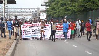 Nigerians ignore president’s plea to stop economic hardship protest