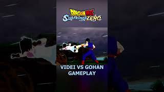 VIDEI VS GOHAN GAMEPLAY Dragon Ball Sparking Zero #shorts