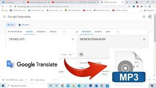 Cara Download Voice Google Translate Jadi MP3