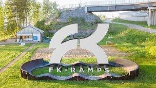 Памп-трек в Токсово, Ленинградская область | Modular Pumptrack #FKramps