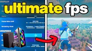 The BEST Fortnite Chapter 6 Settings Guide for FPS BOOST & ZERO INPUT DELAY (Full Optimization)