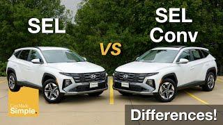 2025 Hyundai Tucson SEL vs SEL Convenience | Side by Side Trim Comparison!