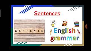 sentence|sentences|english grammar