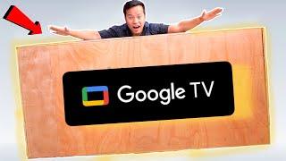 4K HDR Google TV ?? * Crazy TCL TV Unboxing *