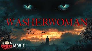 WASHERWOMAN | HD PSYCHOLOGICAL HORROR MOVIE | FULL SCARY FILM | CREEPY POPCORN