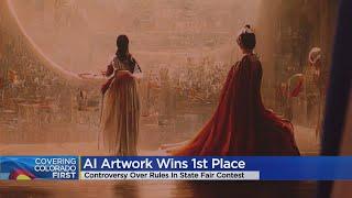 Artificial intelligence artwork wins 1st place at Colorado State Fair