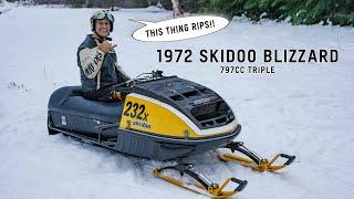 1972 Ski-Doo Blizzard 797cc Triple