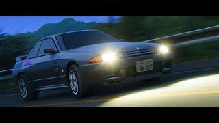 (TEASER) Initial D: R32 vs EVO IV [BLENDER CINEMATIC]