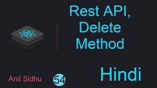 React tutorial for beginners #54 Delete Method in React API