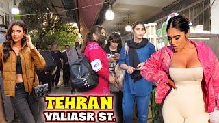 Iran Tehran Walk: Exploring Valiasr Square, Vibrant City Center