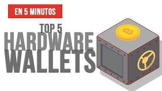  Descubre el Top 5 de HARDWARE WALLETS (Billeteras) de Criptomonedas en 2021 