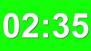 3 Minute Countdown Timer Animation on Green Screen - No Copyright,  Stock Video Animations