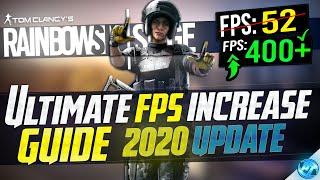  Rainbow Six Siege: Dramatically increase performance / FPS with any setup! 2020 MAJOR Update
