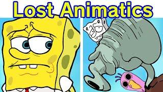 Friday Night Funkin' VS The Lost SpongeBob Animatic DEMO + References (FNF Mod) (Spongebob Parodies)