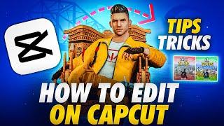 HOW TO EDIT ON CAPCUT | PUBG MOBILE VIDEOS | TIPS TRICKS