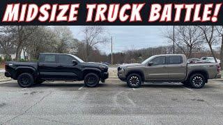 2024 Toyota Tacoma VS 2024 Nissan Frontier! Which Truck Is Better?