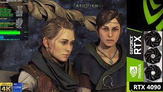 A Plague Tale Requiem Ultra Settings 4K | RTX 4090 | i9 12900K 5.3GHz