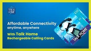 Make Cheap Calls with Talk Home Rechargeable Calling Cards