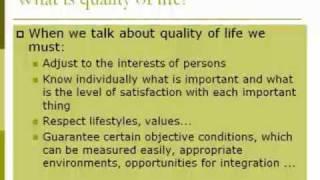 (ENG) Guidelines of quality of life indicators for organizations which provide...