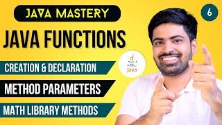 Methods in Java | Functions in Java | Parameters and Return type of Methods in Java in Hindi