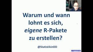 Eigene R-Pakete erstellen: Warum und wann?