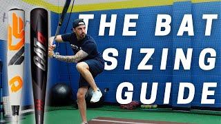 The BAT SIZING GUIDE For Youth Baseball Players - How To Choose The Right Bat